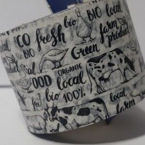 Washi Tape Local Organic Food Farm Animals Scrapbook Paper Crafts Card Making